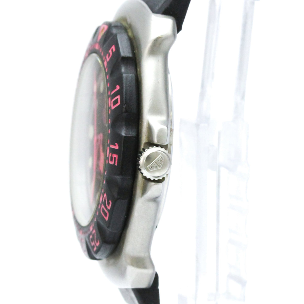 Tag Heuer Formula 1 Lady Stainless Steel And Rubber Watch (Pre-Owned)