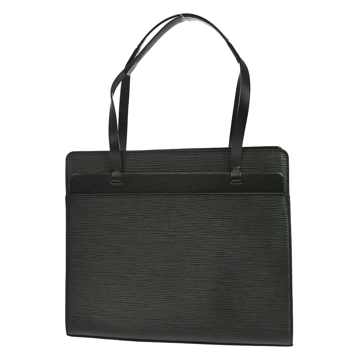 Louis Vuitton Croisette Epi Black Leather Handbag (Pre-Owned)