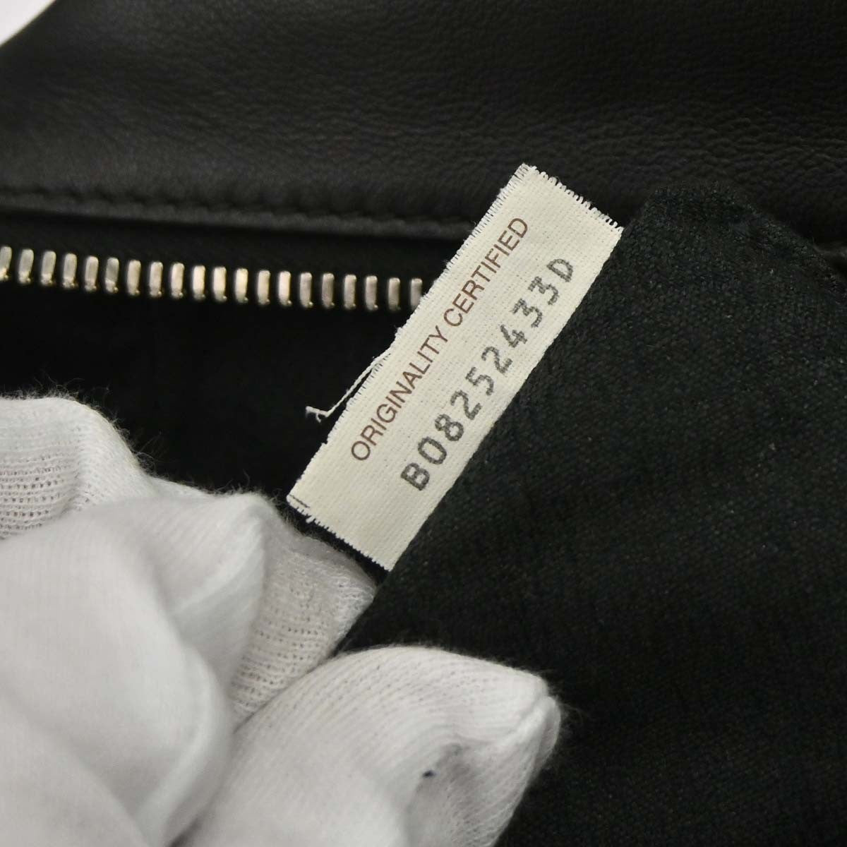 Bottega Veneta Zip Clutch Leather With Intrecciato Snakeskin Detail Black Leather Clutche & Pouche Bag (Pre-Owned)