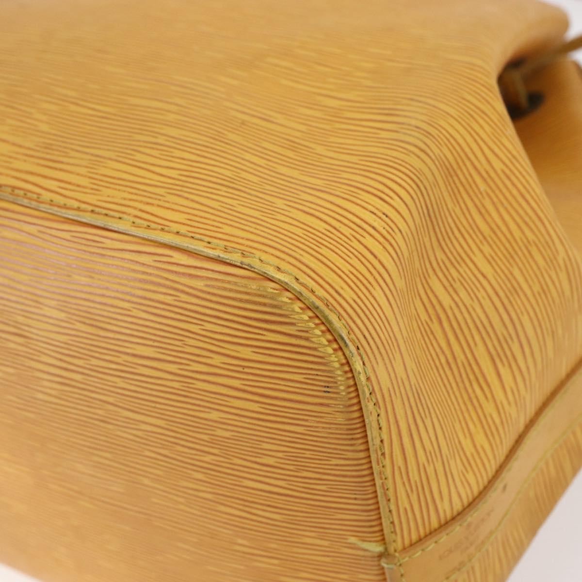 Louis Vuitton Petit Noe Epi Leather Yellow Leather Shoulder Bag Bag (Pre-Owned)