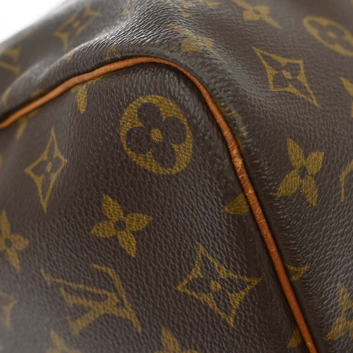 Louis Vuitton Keepall Monogram Canvas Brown Canvas Travel Bag Bag (Pre-Owned)