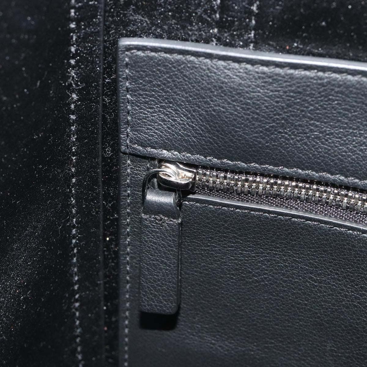 Balenciaga Everyday Tote Leather Black Leather Tote Bag Bag (Pre-Owned)