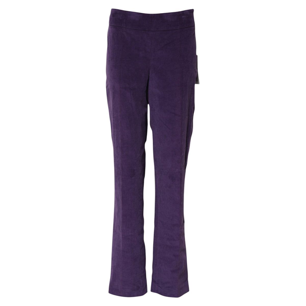 BENCIVENGA Purple High Waisted Flared Women's Pants