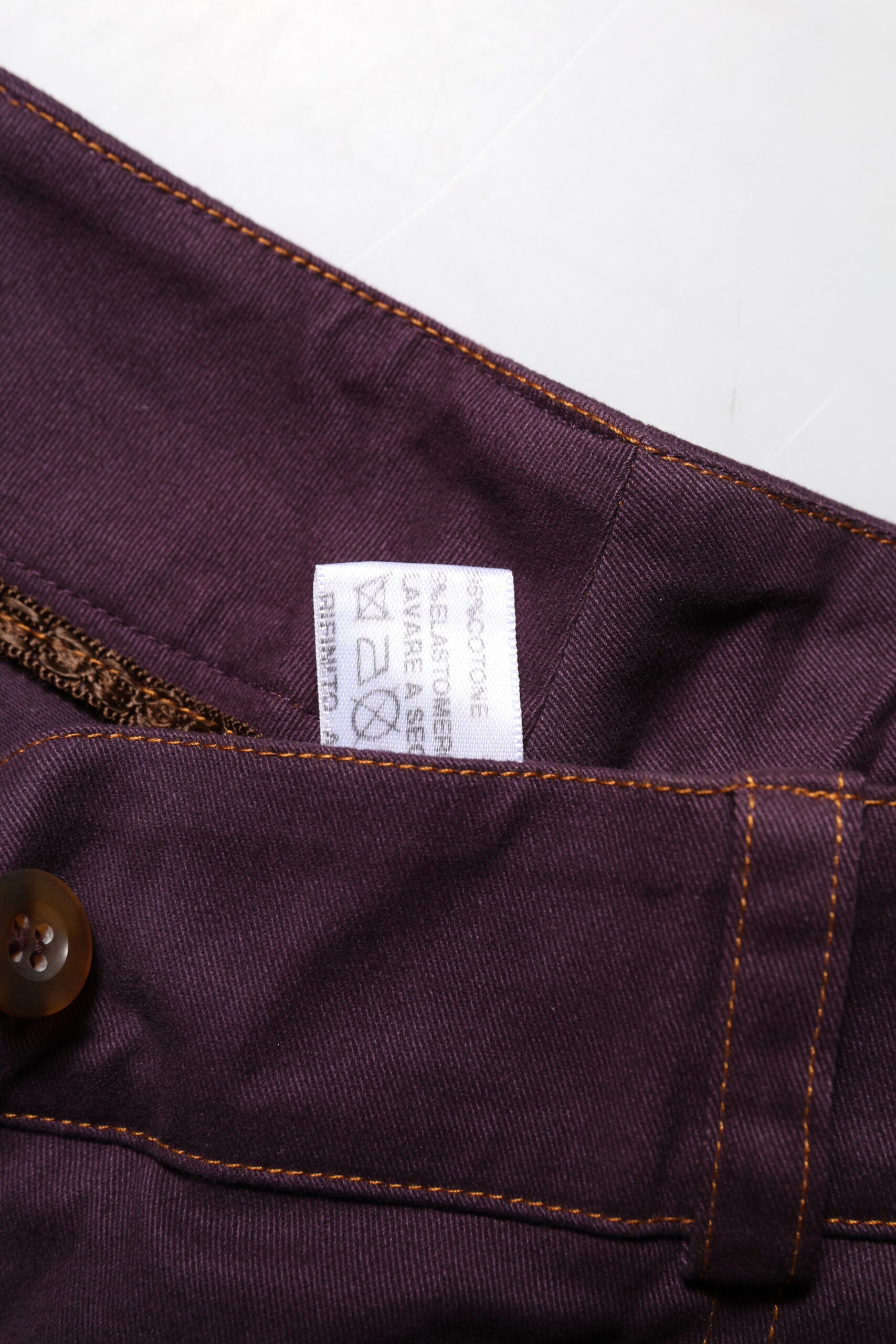 BENCIVENGA Purple High Waisted Tapered Women's Pants