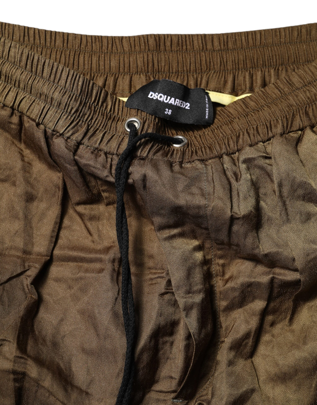 Dsquared² Brown Mid Waisted Women SweatWomen's Women's Pants