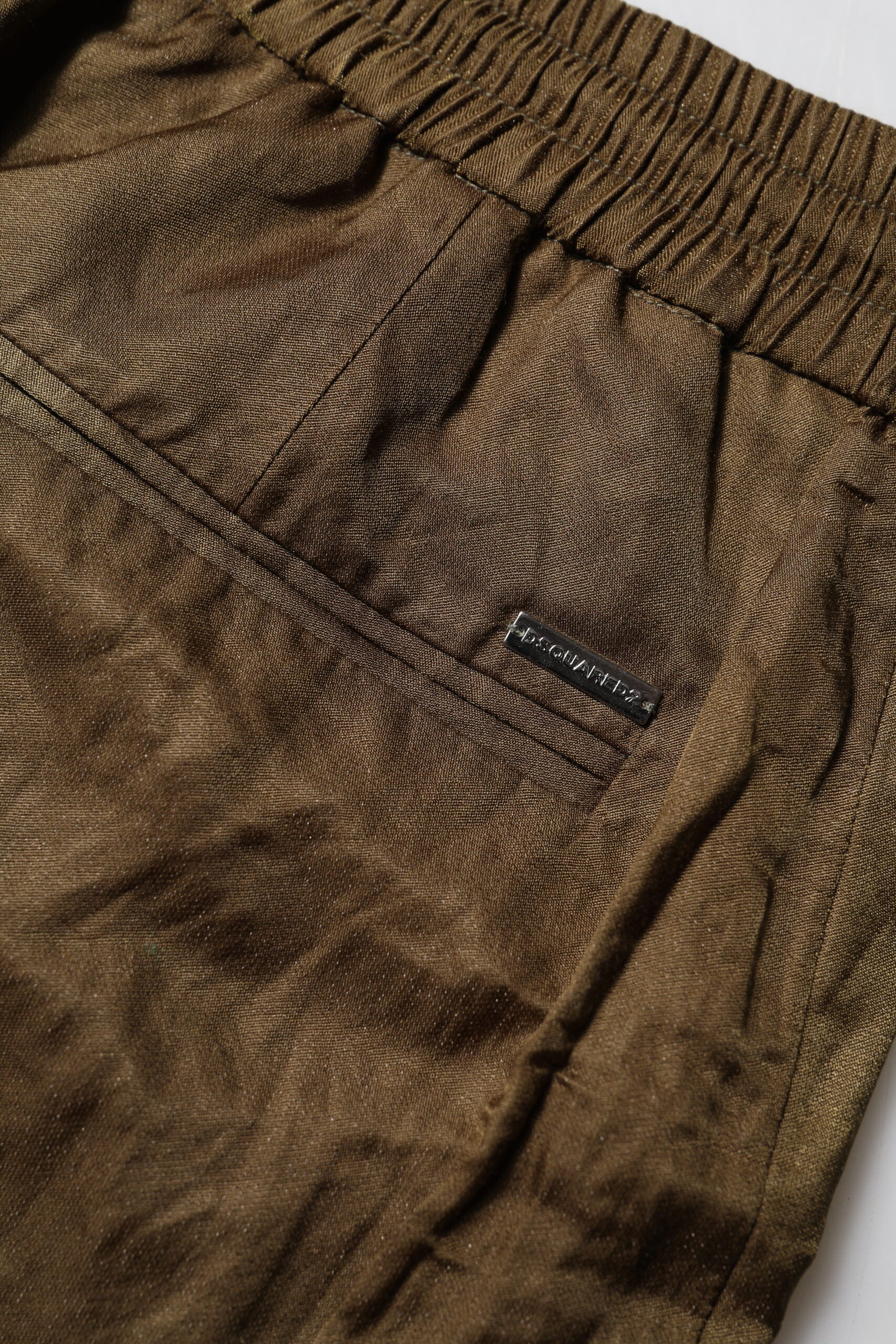 Dsquared² Brown Mid Waisted Women SweatWomen's Women's Pants