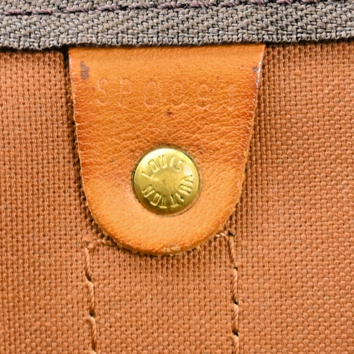 Louis Vuitton Keepall Monogram Canvas Brown Canvas Travel Bag Bag (Pre-Owned)