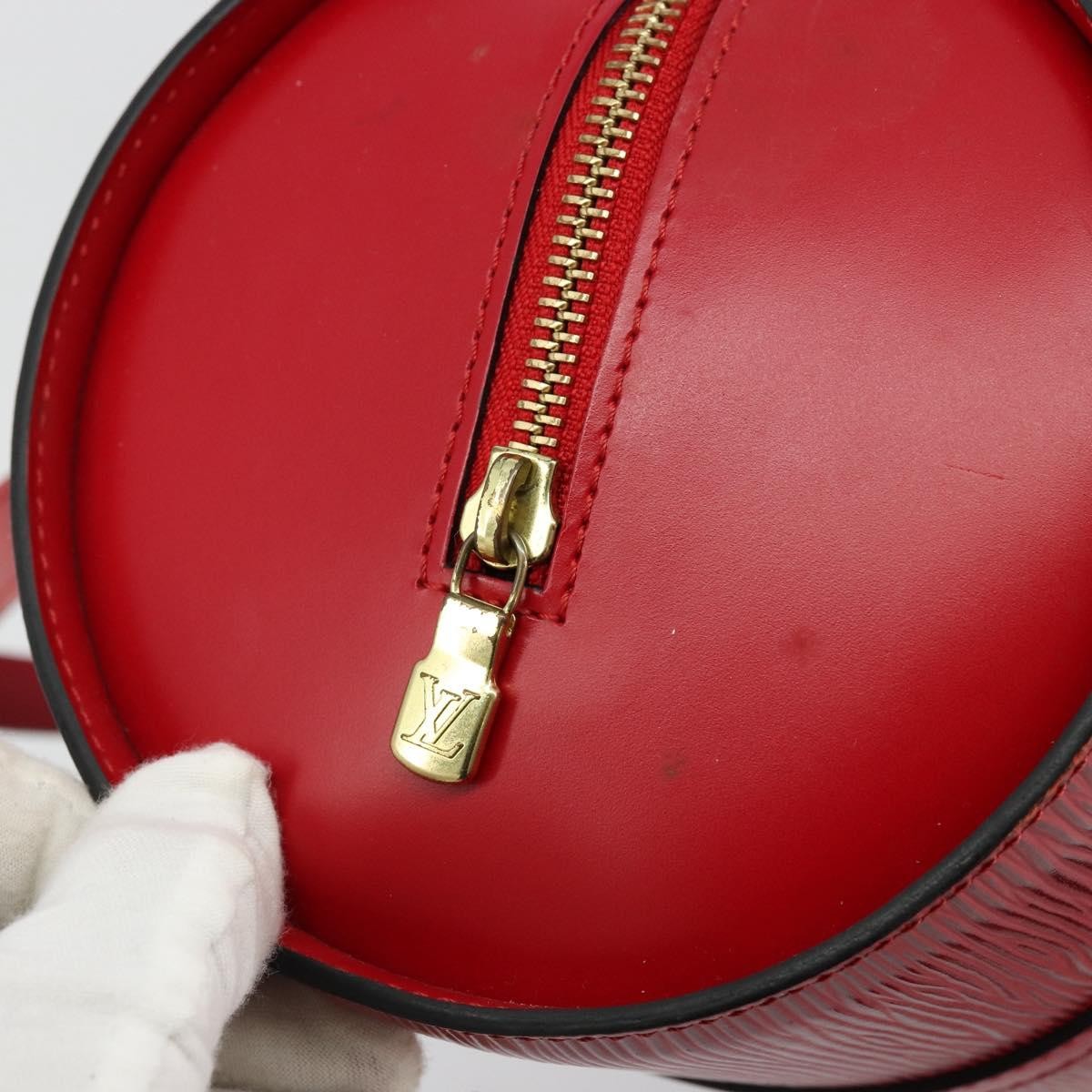 Louis Vuitton Soufflot Epi Leather Red Leather Tote Bag Bag (Pre-Owned)