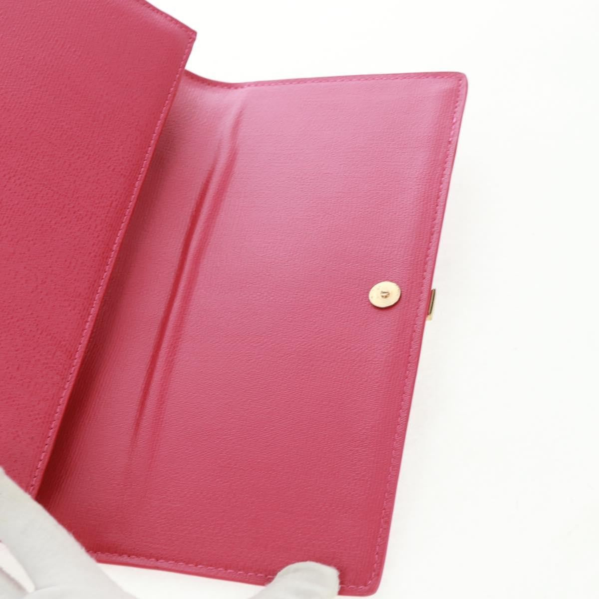 Saint Laurent Chyc Clutch Leather Pink Leather Clutche & Pouche Bag (Pre-Owned)