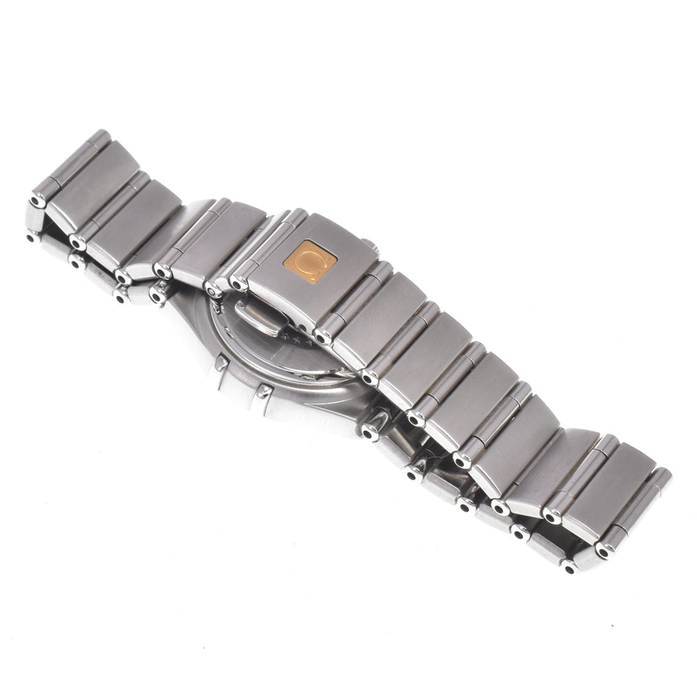 Omega Constellation Quartz Stainless Steel With Diamond Bezel And Markers Watch (Pre-Owned)