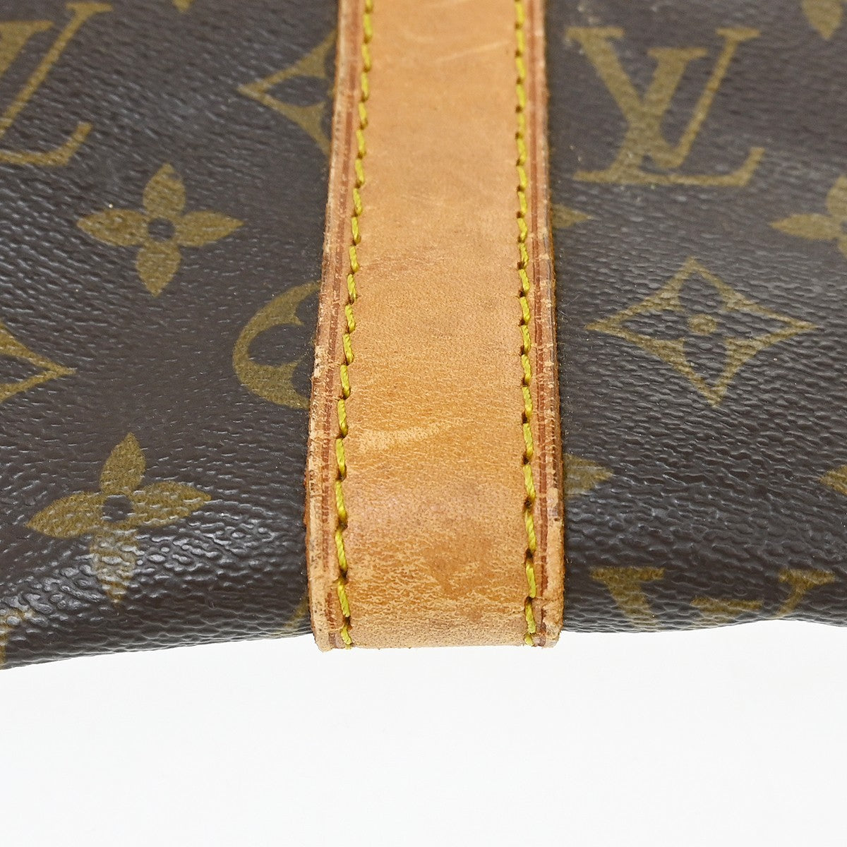 Louis Vuitton Keepall Monogram Canvas Brown Canvas Travel Bag Bag (Pre-Owned)
