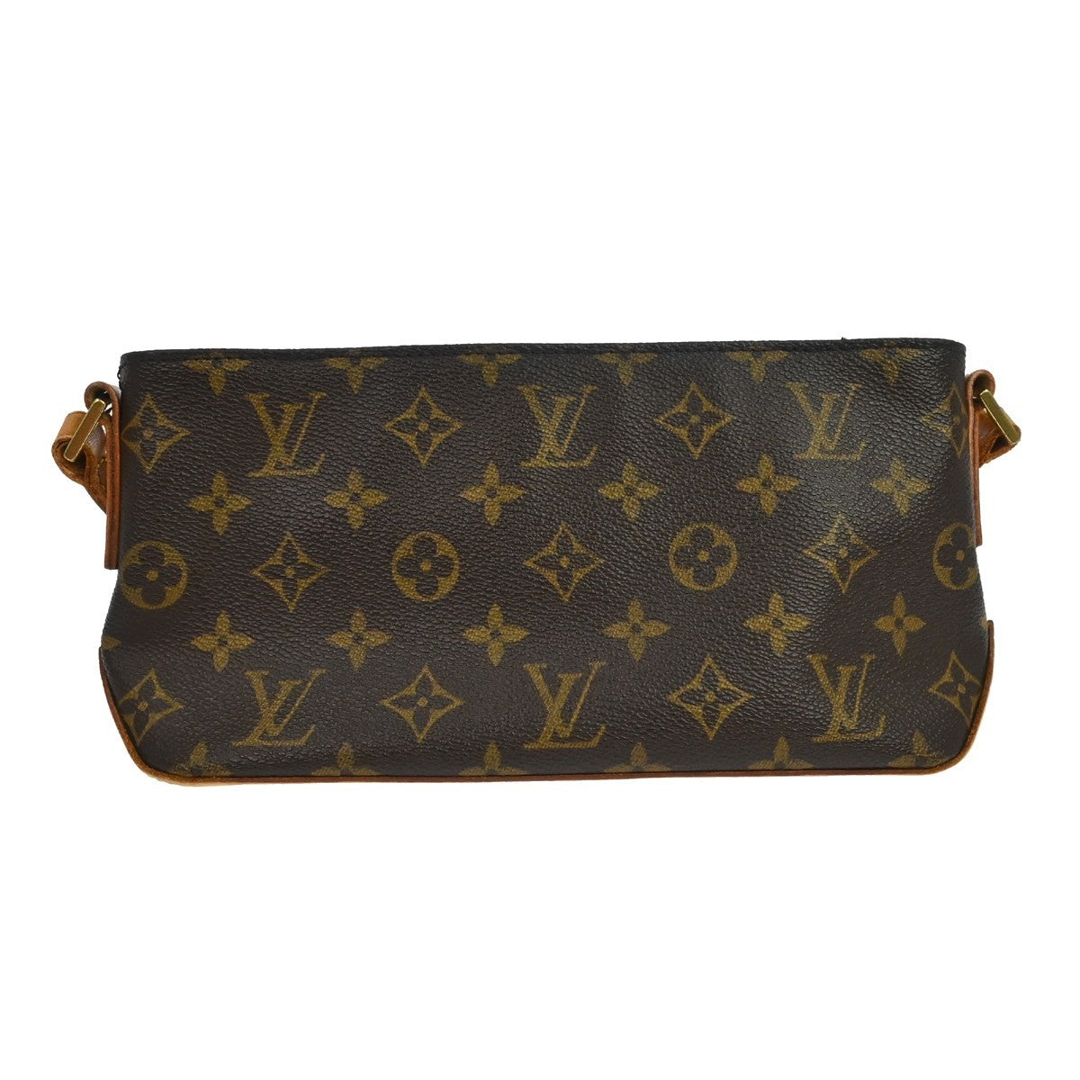 Louis Vuitton Trotteur Monogram Canvas Brown Canvas Shoulder Bag Bag (Pre-Owned)