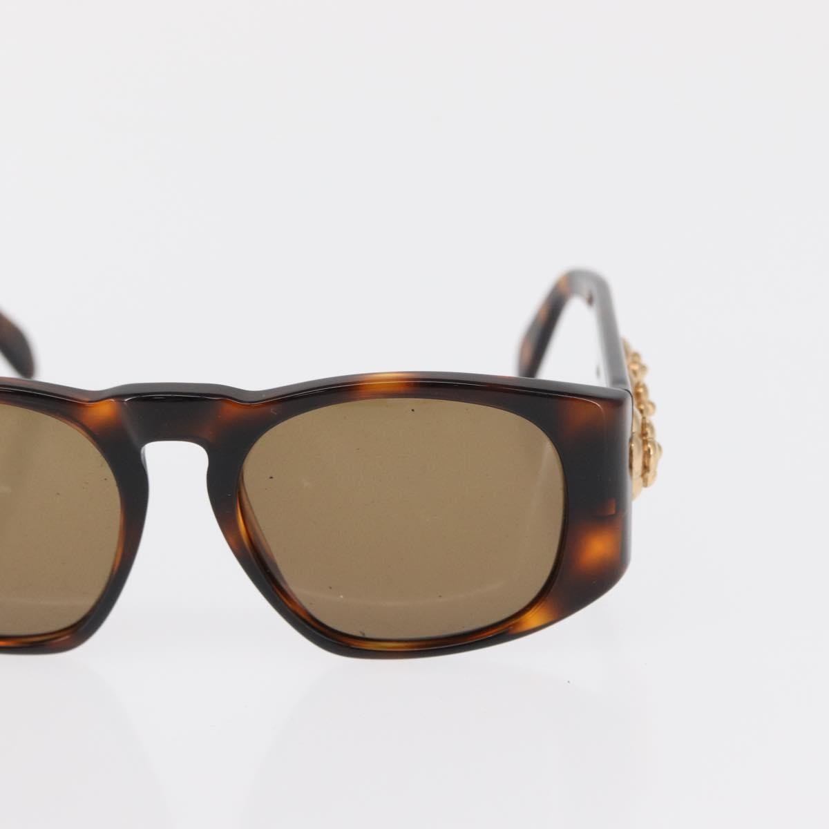 Chanel Camélia Plastic Brown Plastic Sunglasse Accessory (Pre-Owned)