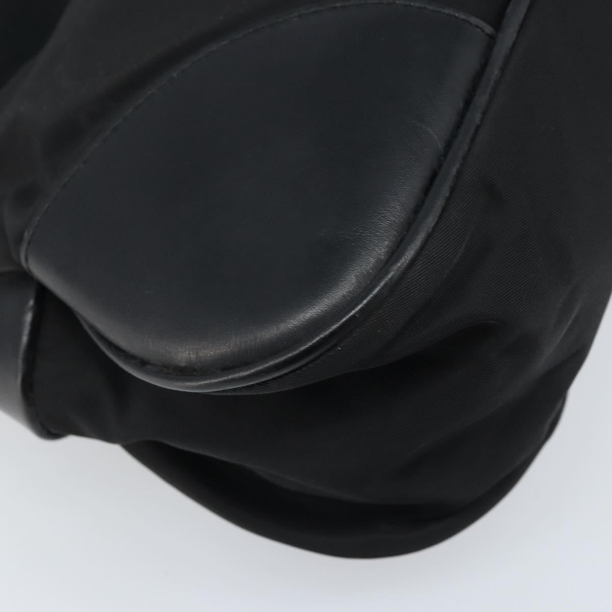 Prada Shoulder Tessuto Black Nylon Shoulder Bag Bag (Pre-Owned)
