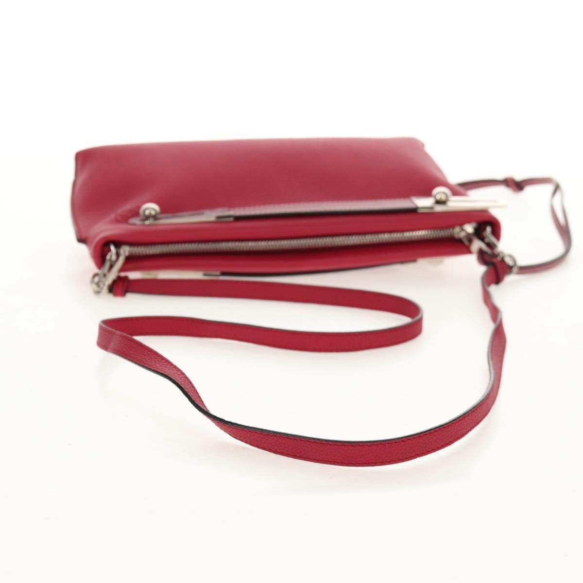 Loewe Missy Leather Red Leather Shoulder Bag Bag (Pre-Owned)