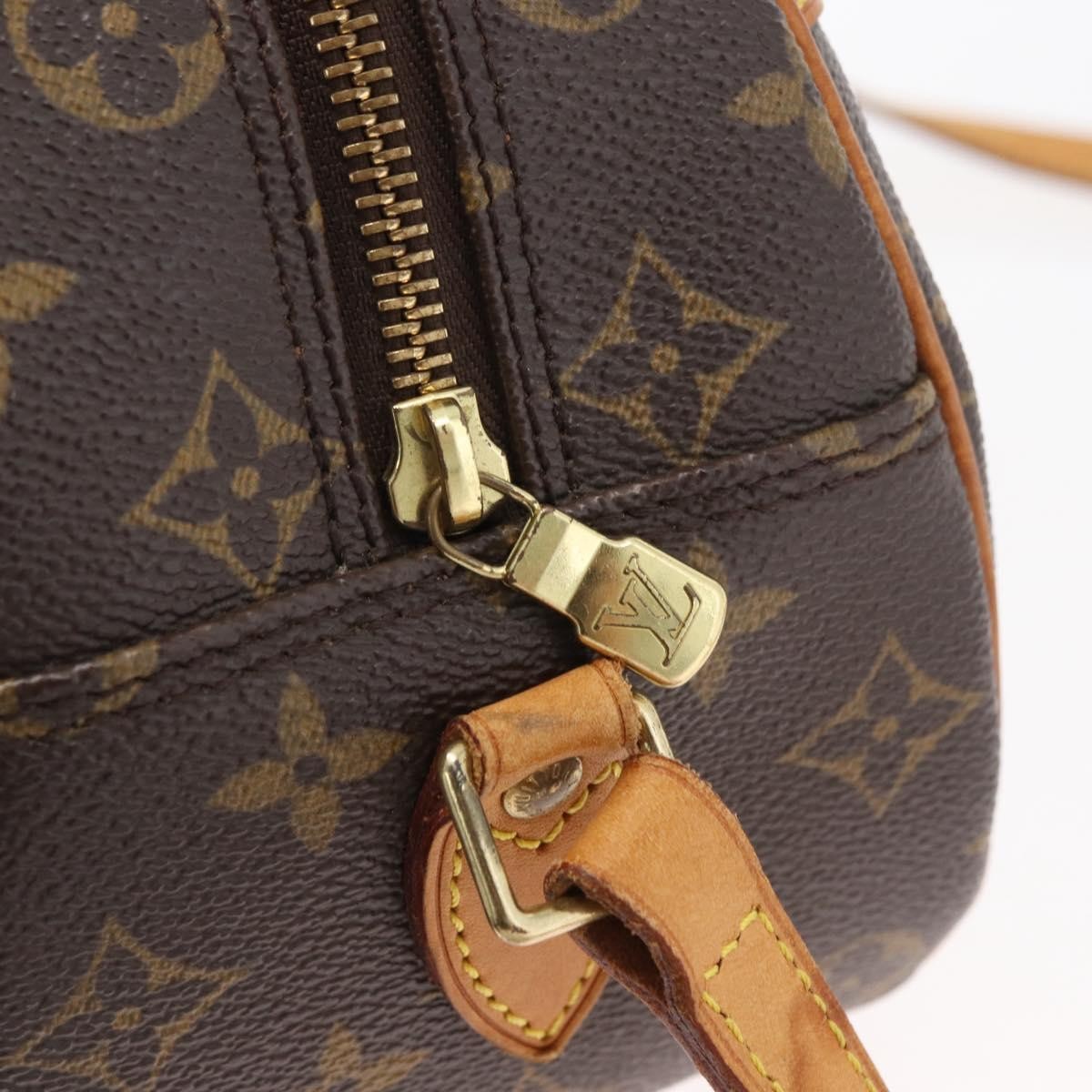Louis Vuitton Blois Monogram Canvas Brown Canvas Handbag (Pre-Owned)