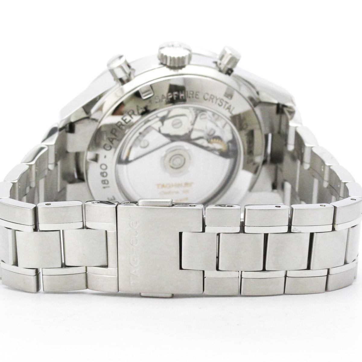 Tag Heuer Carrera Calibre 16 Chronograph Automatic Stainless Steel Watch (Pre-Owned)