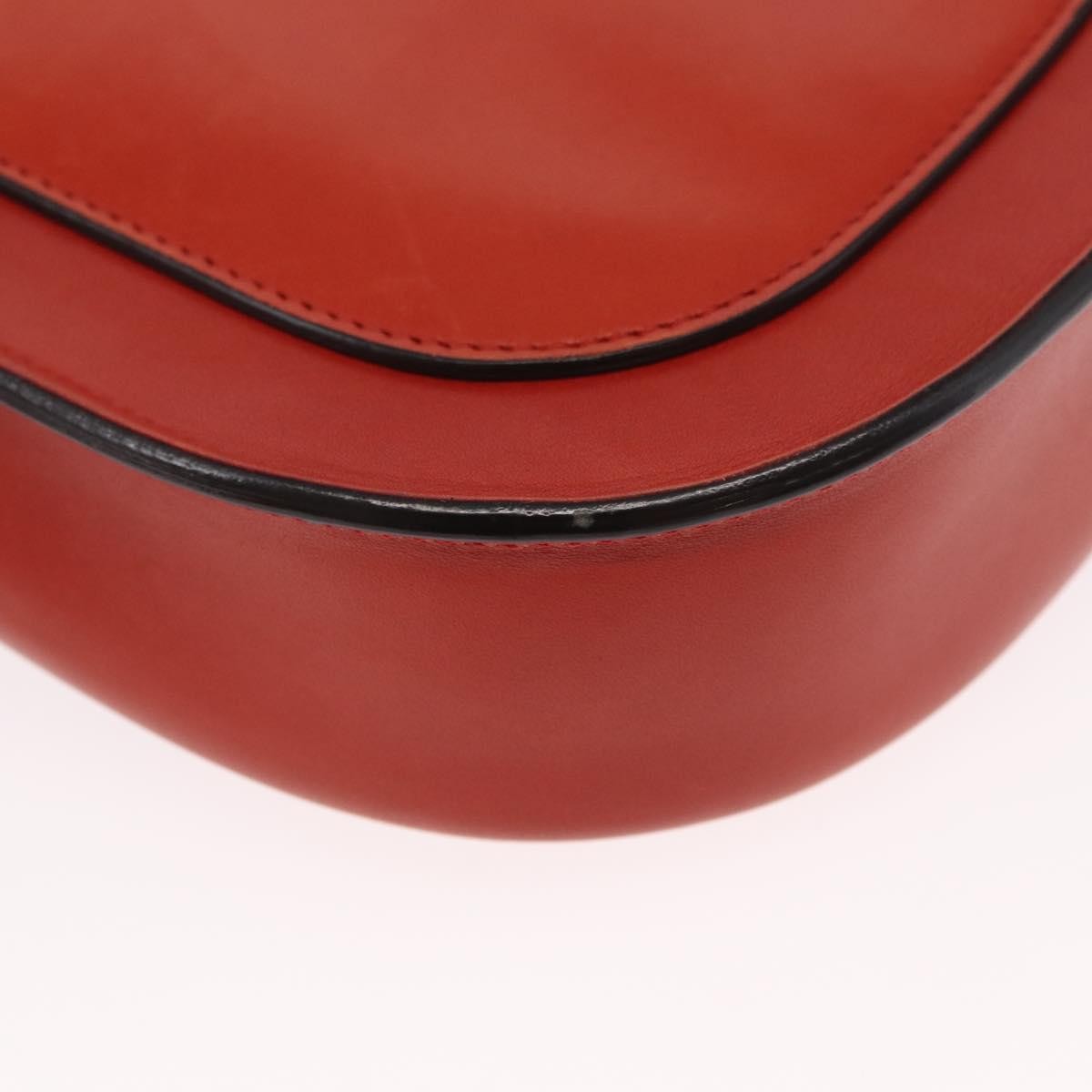 Celine Trotteur Messenger Calfskin Orange Leather Shoulder Bag Bag (Pre-Owned)