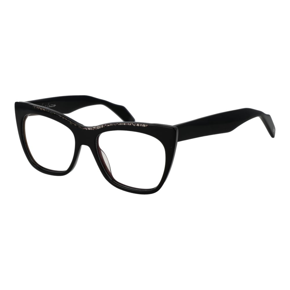 Yohji Yamamoto Black Plastic Glasses Men's (Frames)