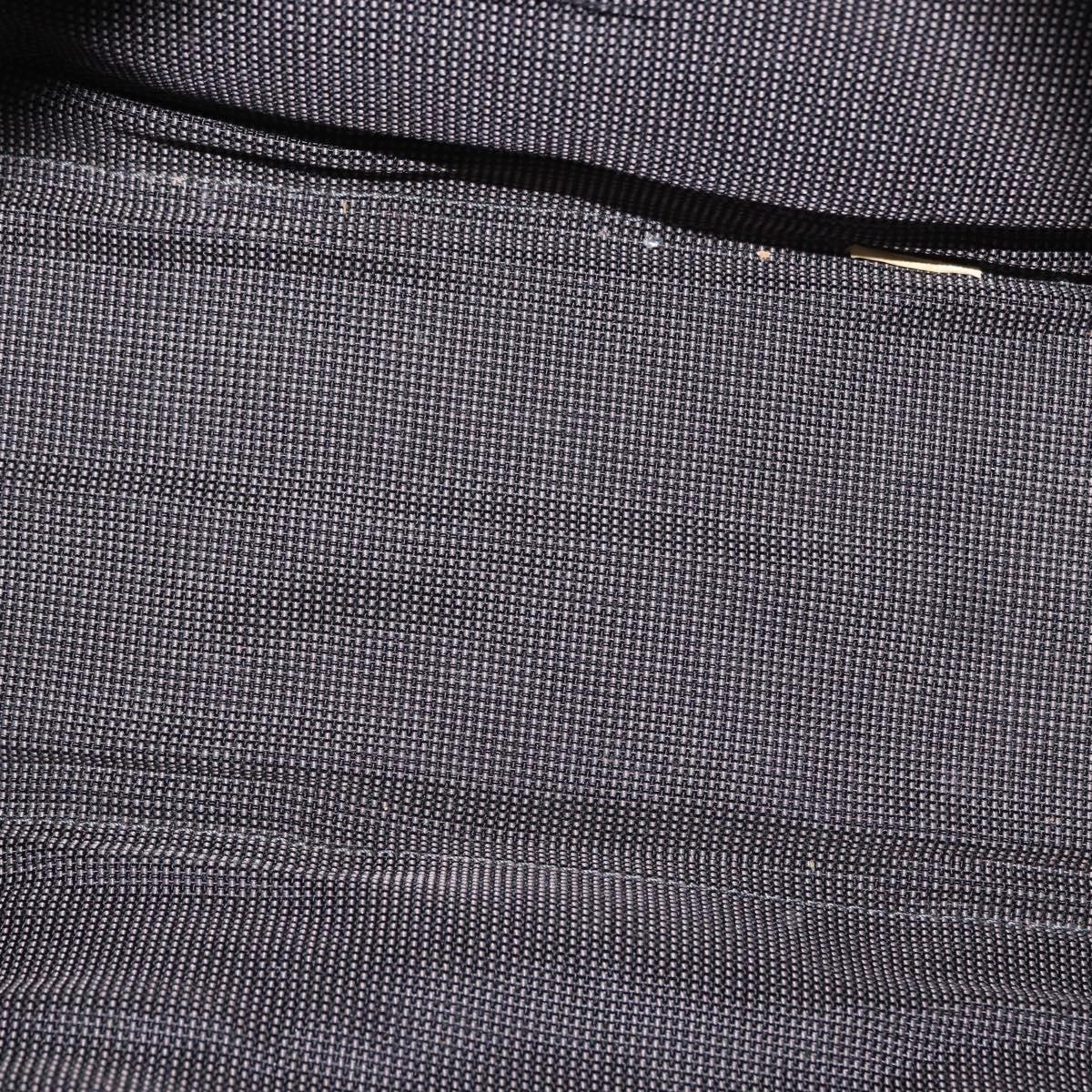 Hermes Fourre-Tout Herline Canvas Gray Canvas Tote Bag Bag (Pre-Owned)
