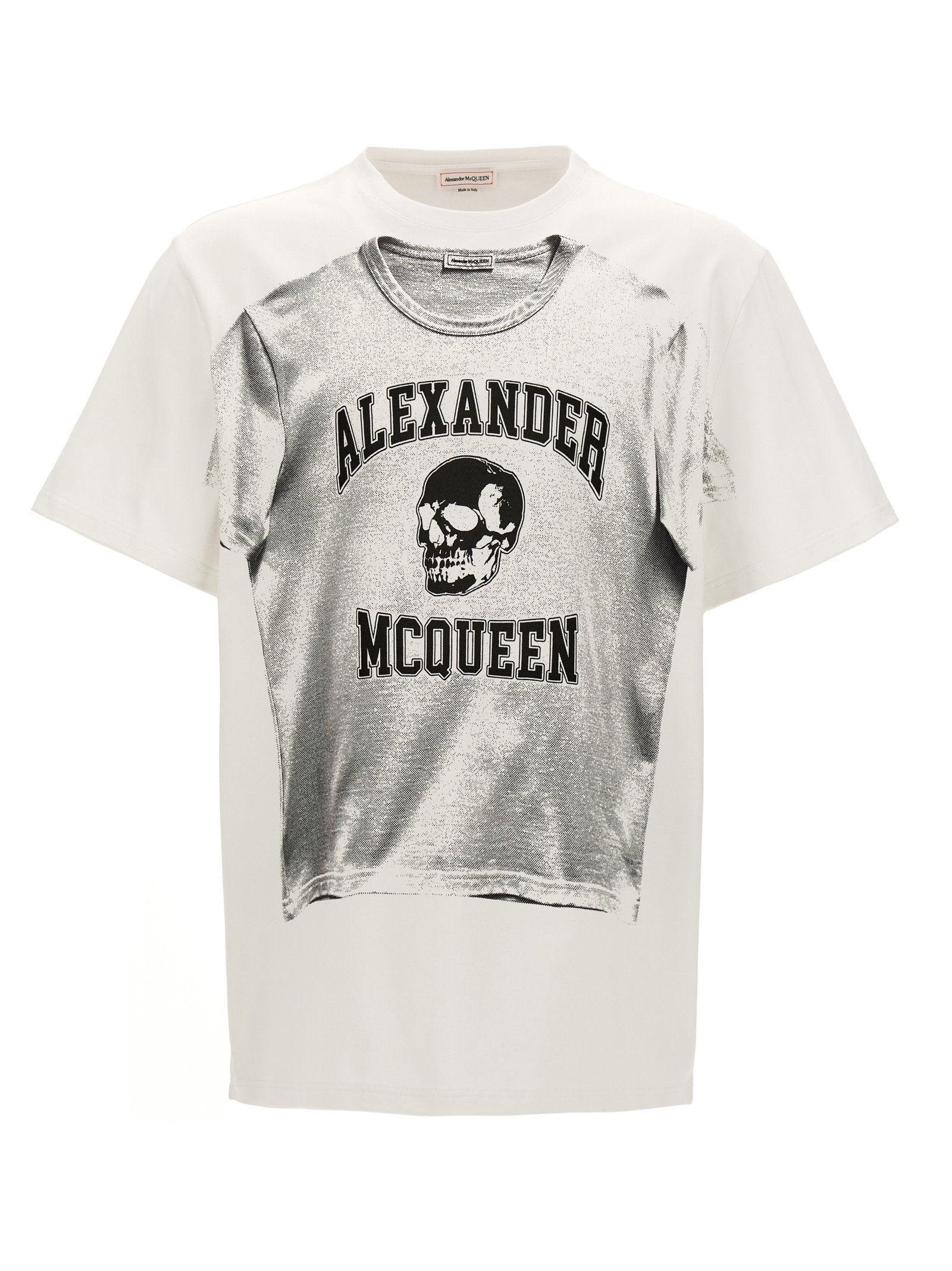 Alexander Mcqueen Men's Logo Print T-Shirt