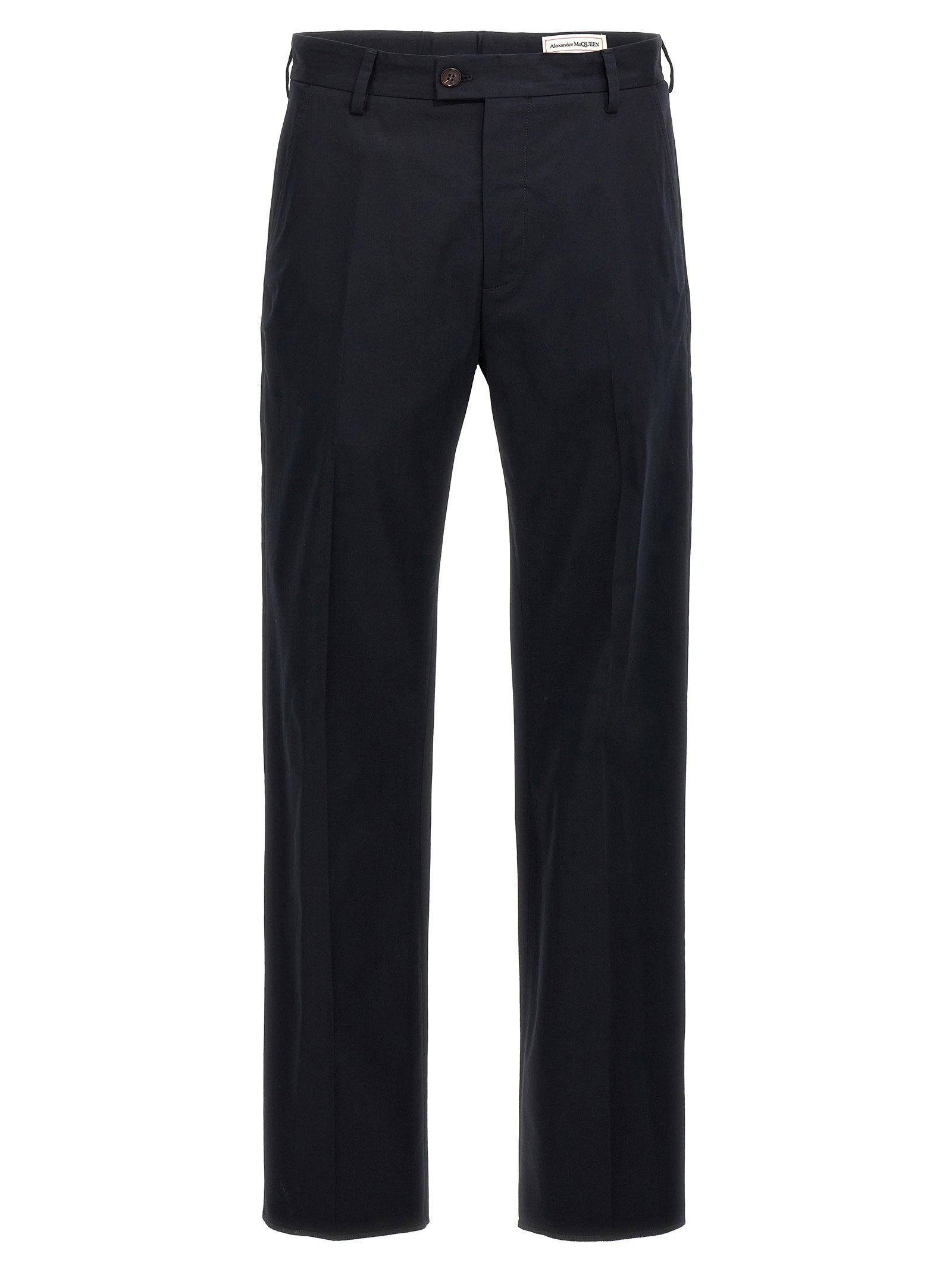 Alexander Mcqueen Men's Camera Strap Chino Trousers