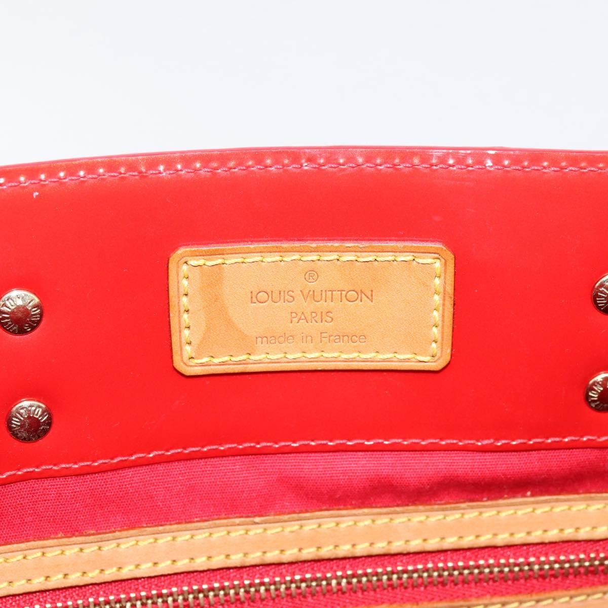 Louis Vuitton Reade Monogram Vernis Red Patent_Leather Handbag (Pre-Owned)