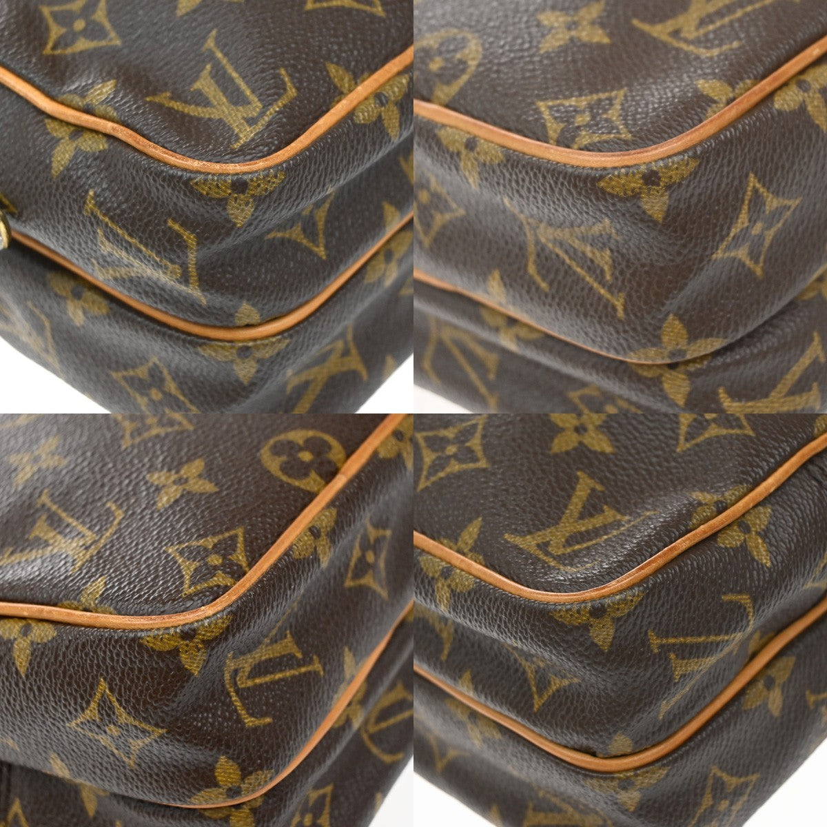 Louis Vuitton Amazone Monogram Canvas Brown Canvas Shoulder Bag Bag (Pre-Owned)