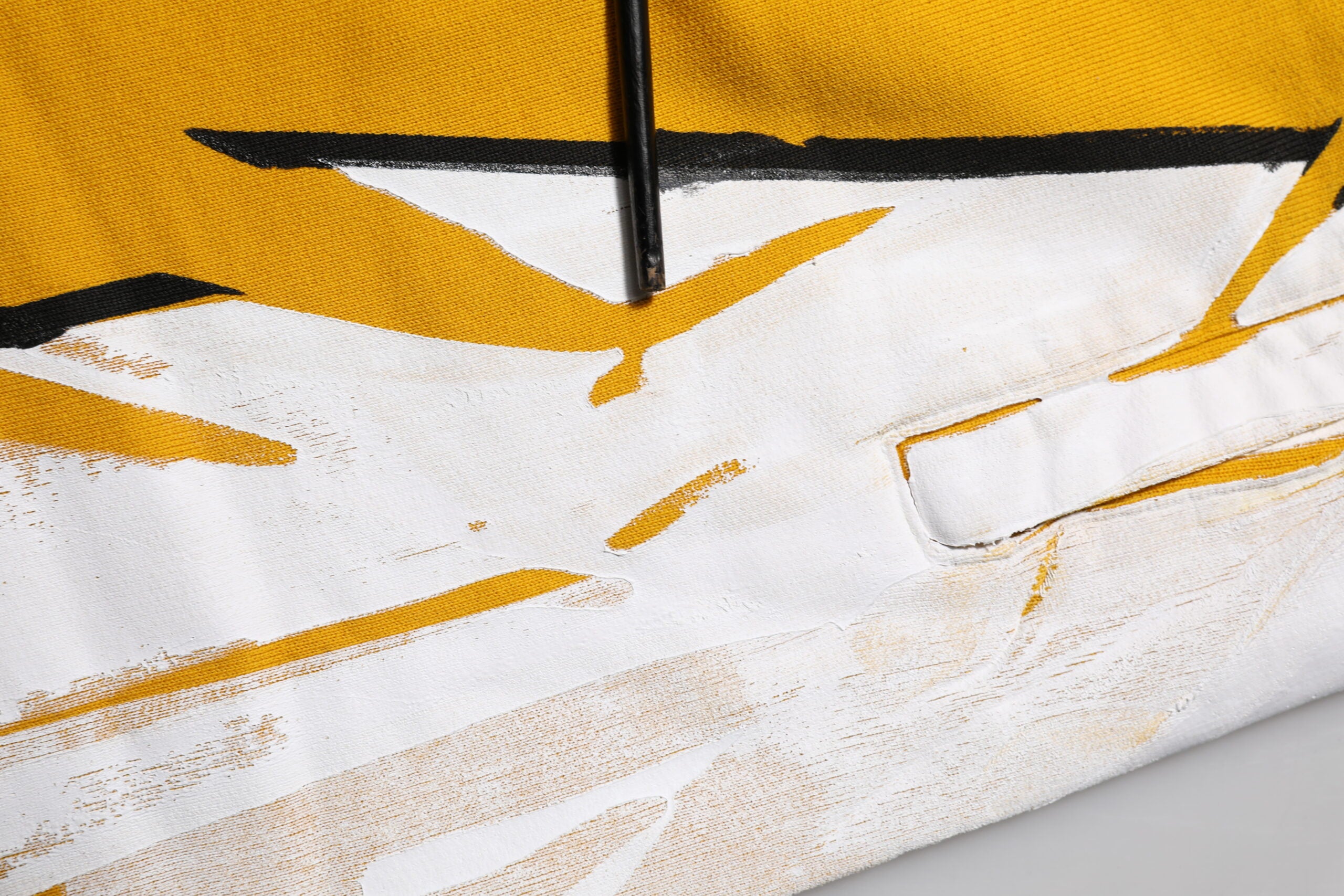 Dolce & Gabbana Yellow Cotton Printed SweatMen's Jogger Men's Pants (Pre-Owned)