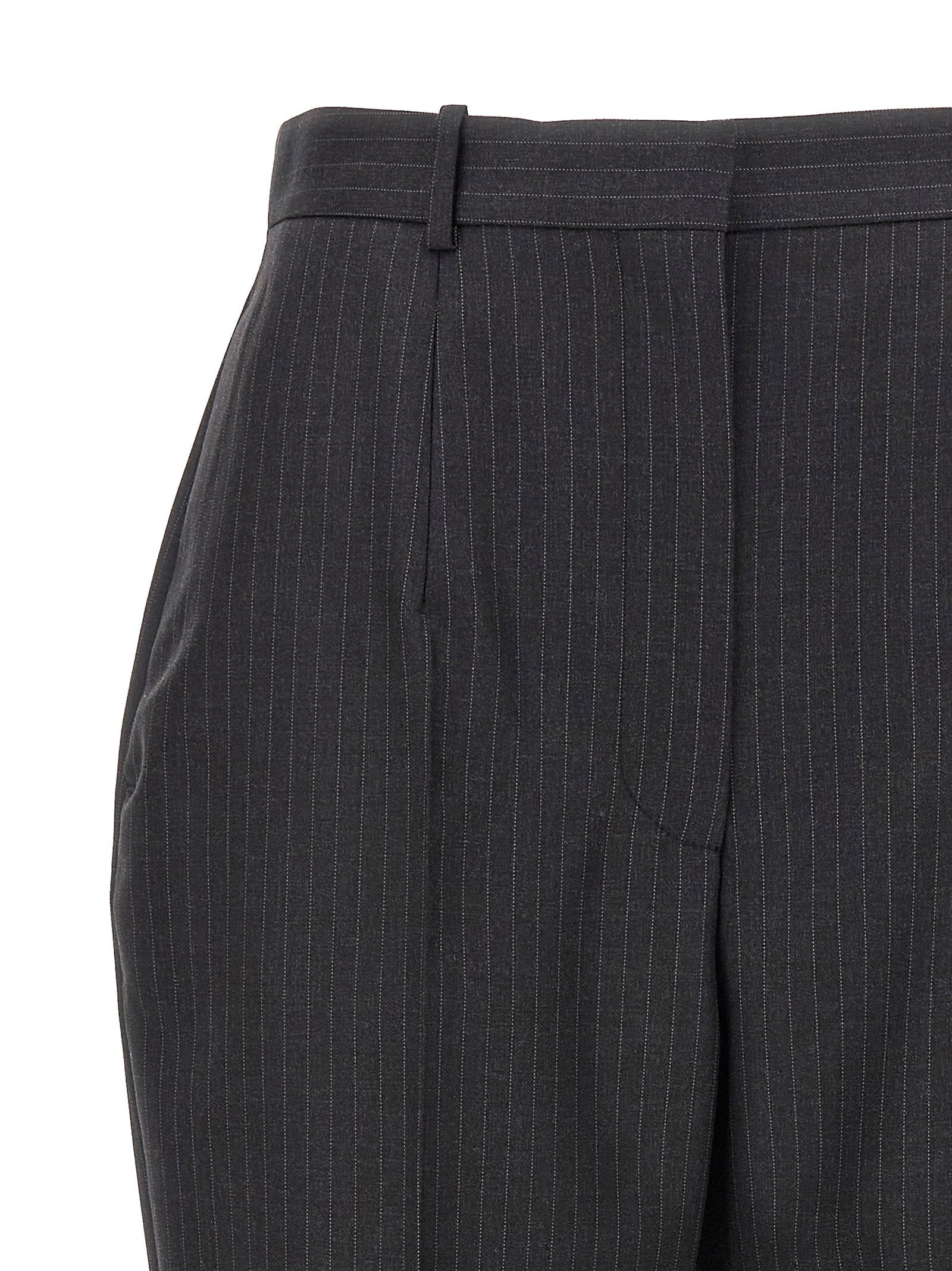 Alexander Mcqueen Women's Pinstripe Pants