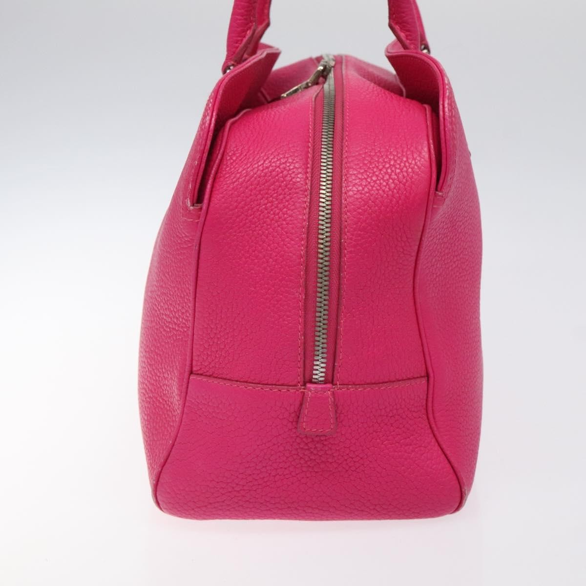Loewe Vintage Anagram Leather Pink Leather Handbag (Pre-Owned)