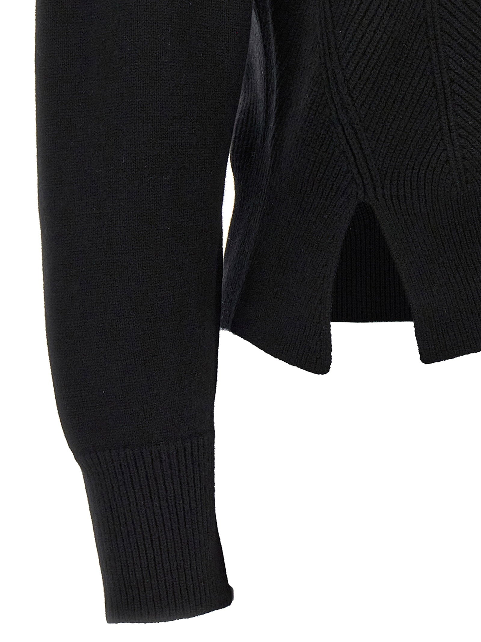 Alexander Mcqueen Women's Chevron Corset Sweater