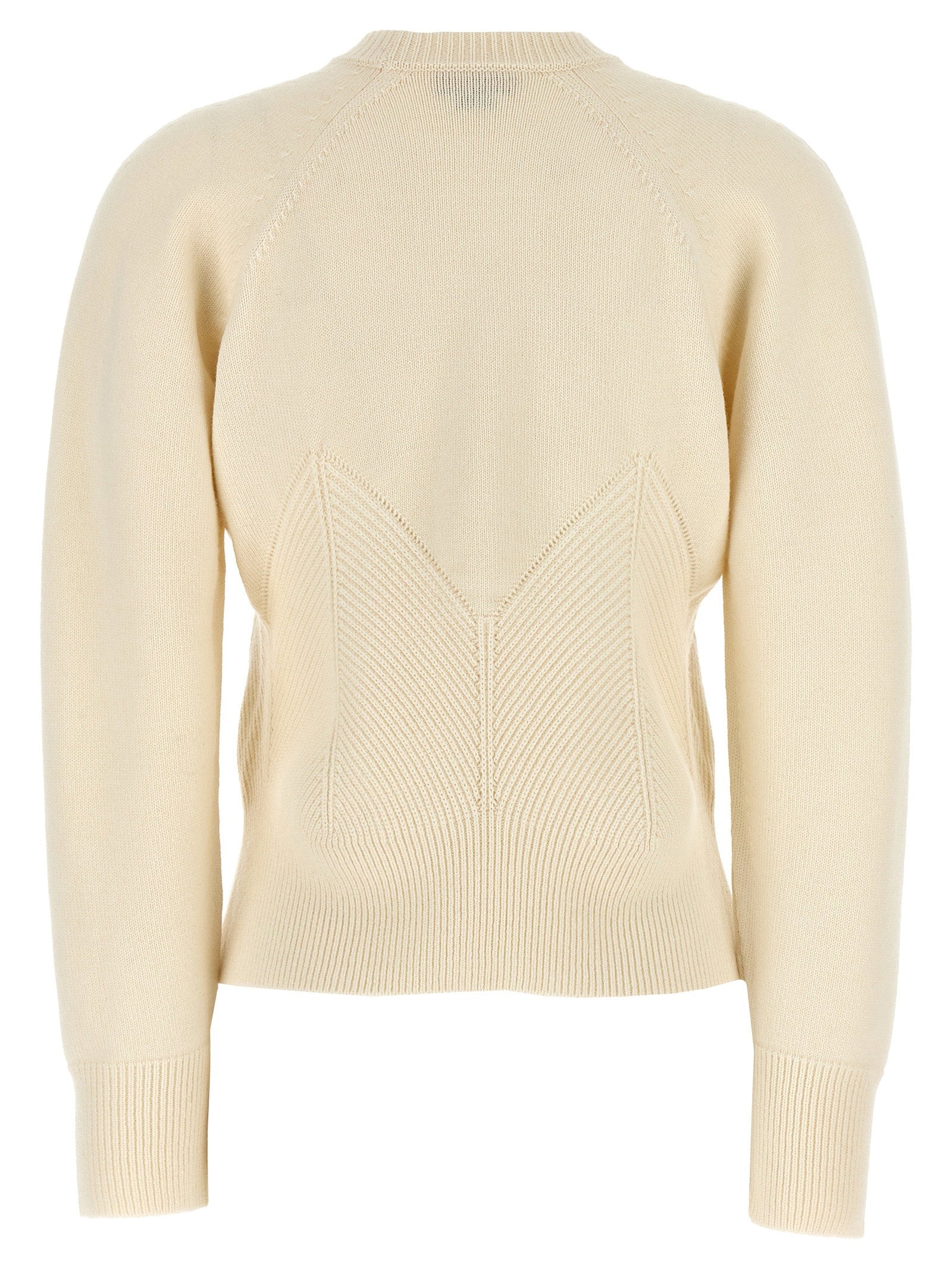 Alexander Mcqueen Women's Chevron Corset Sweater