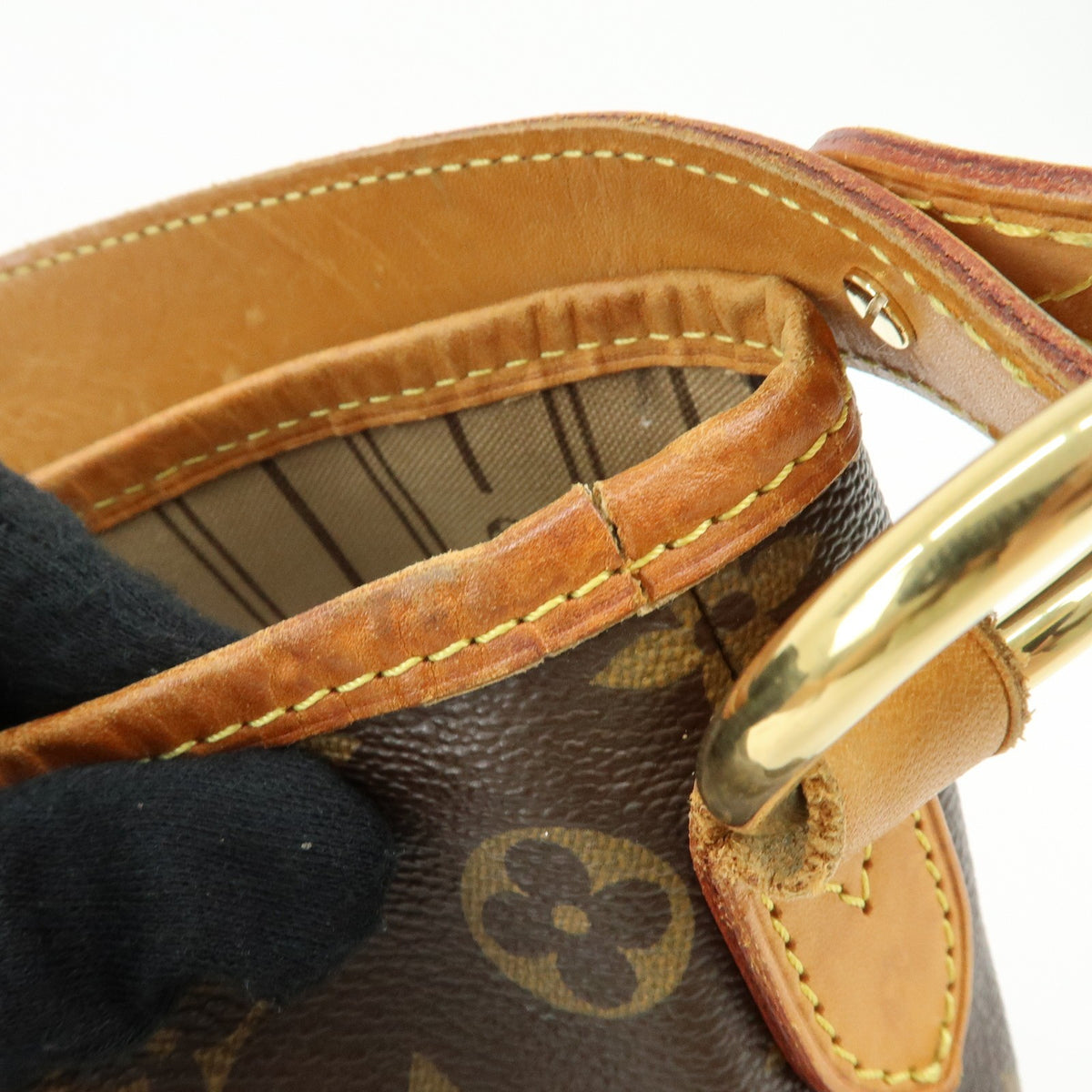 Louis Vuitton Delightful Monogram Canvas Brown Canvas Handbag (Pre-Owned)