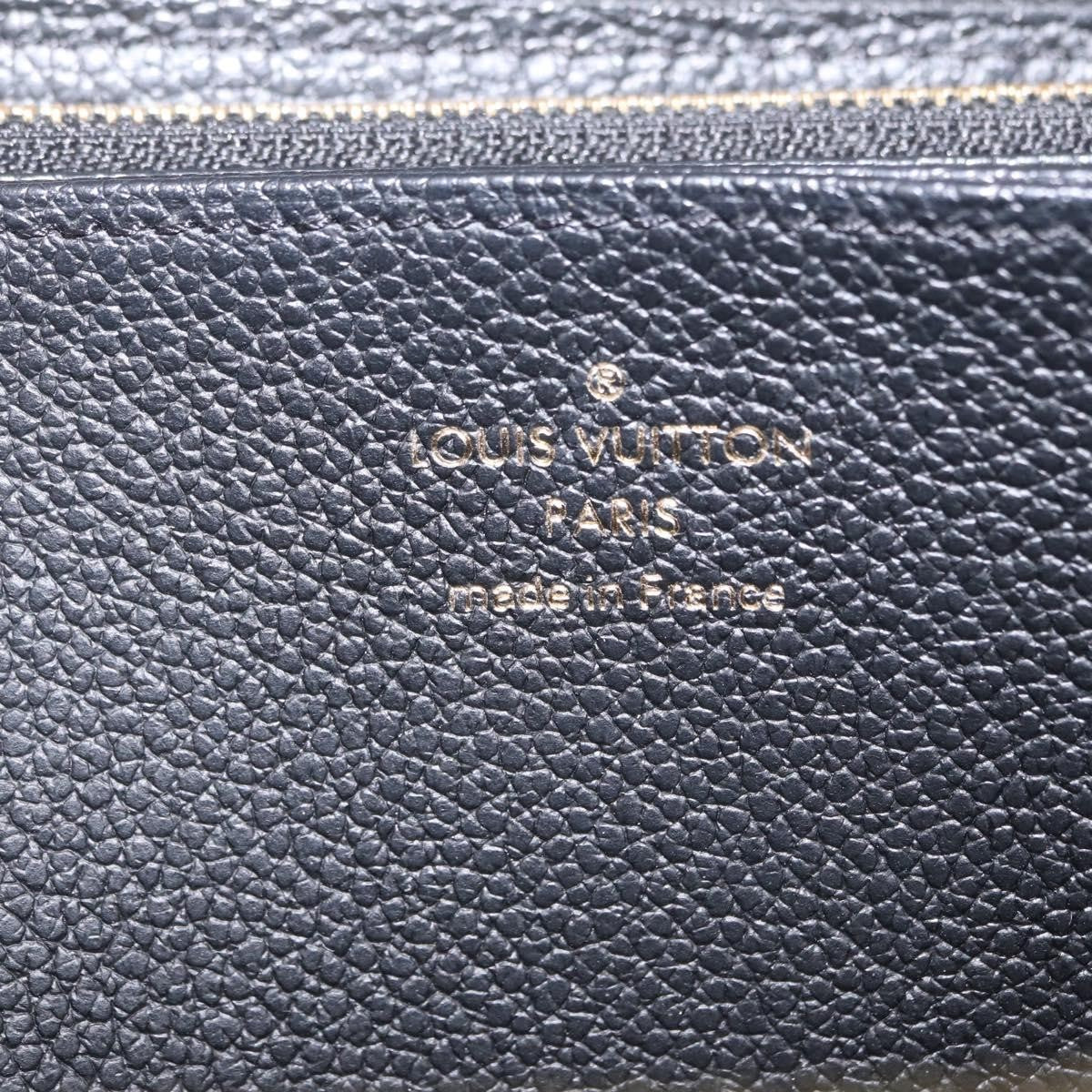 Louis Vuitton Portefeuille Zippy Monogramme Empreinte Monogramme Empreinte Black Leather Wallets Accessory (Pre-Owned)