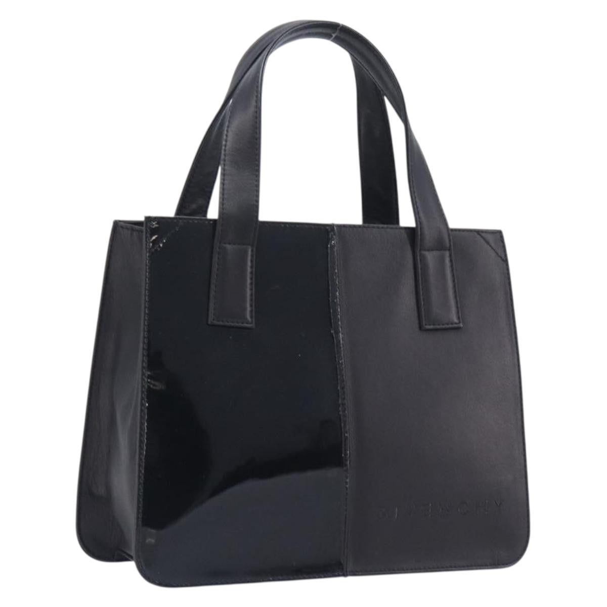 Givenchy Handbag Leather Black Leather Handbag (Pre-Owned)