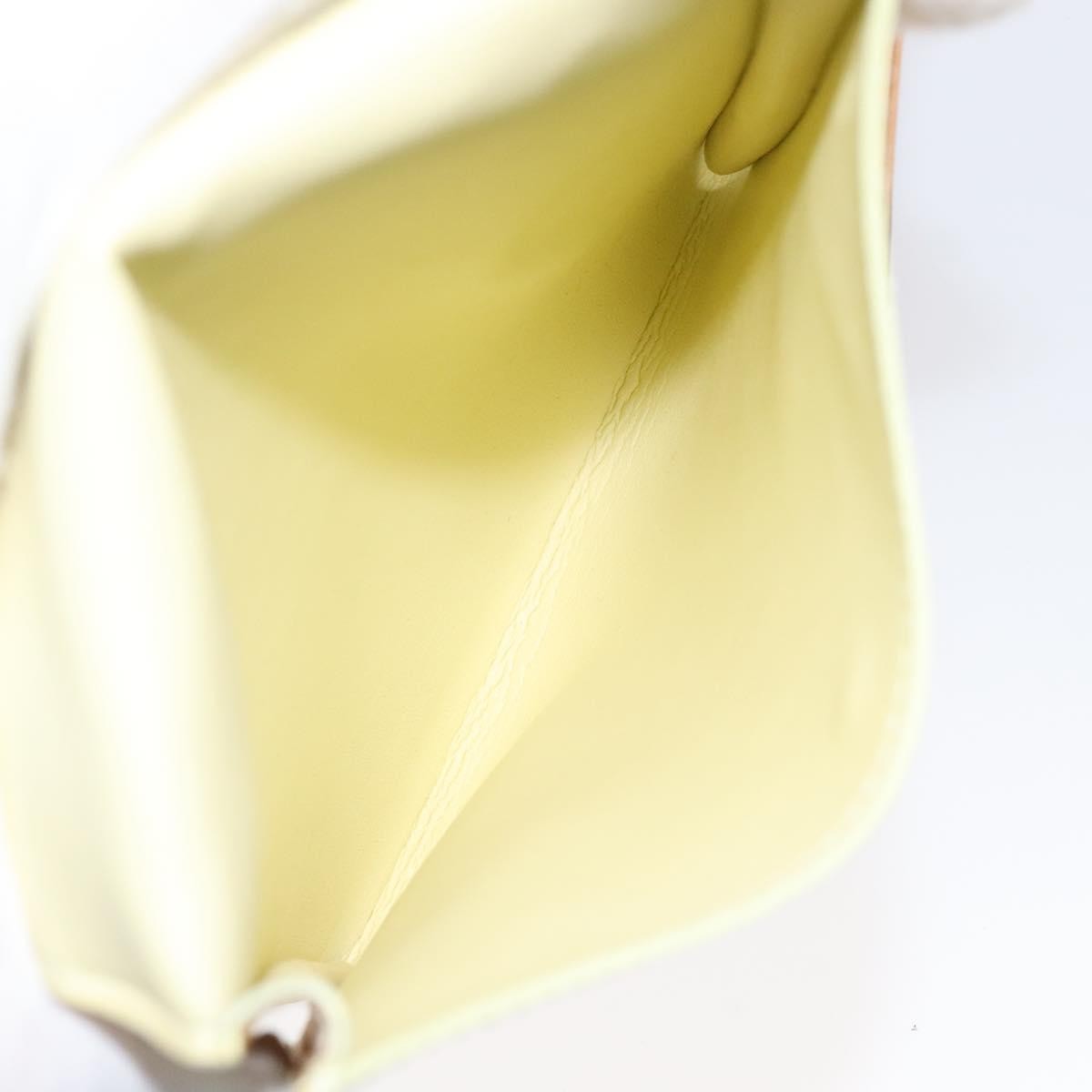 Louis Vuitton Kenmare Shoulder Patent Leather Yellow Patent_Leather Clutche & Pouche Bag (Pre-Owned)