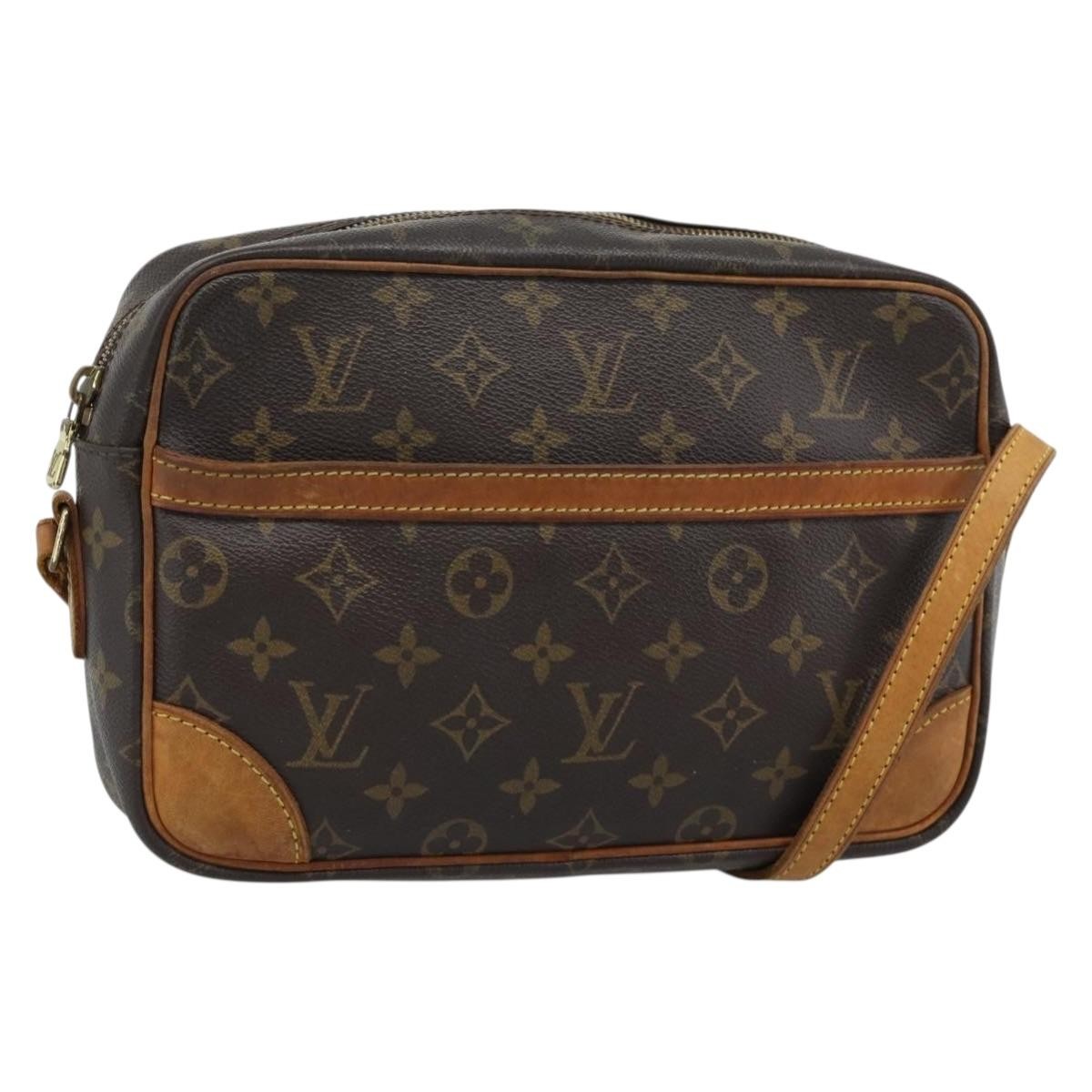 Louis Vuitton Trocadero Monogram Canvas Brown Canvas Shoulder Bag Bag (Pre-Owned)