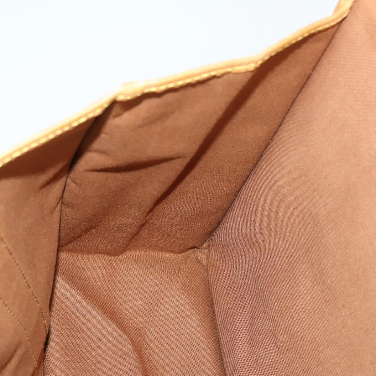 Louis Vuitton Sac Chasse Hunting Monogram Canvas Brown Canvas Travel Bag Bag (Pre-Owned)