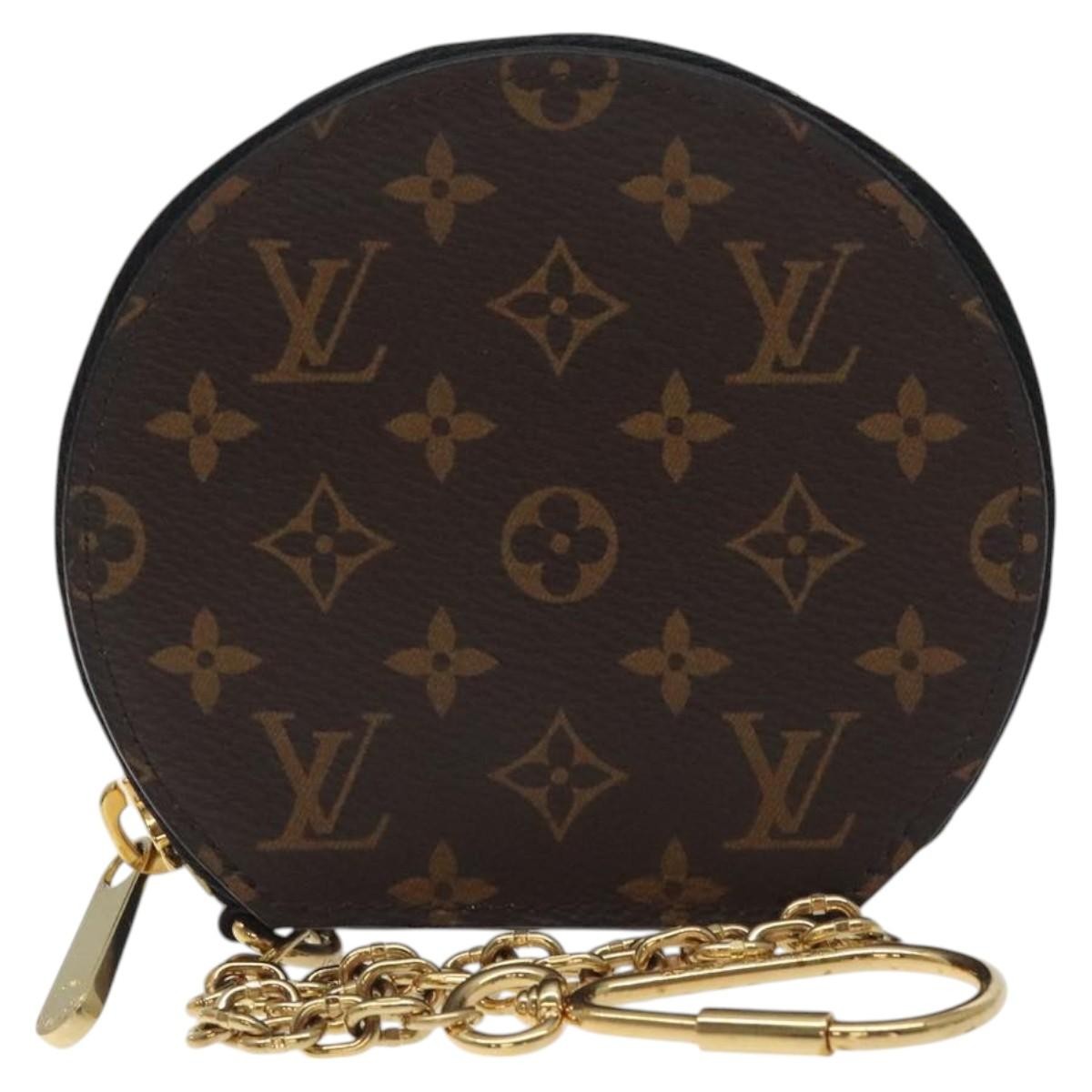Louis Vuitton Boite Chapeau Coin Purse Monogram Canvas Brown Canvas Clutche & Pouche Bag (Pre-Owned)