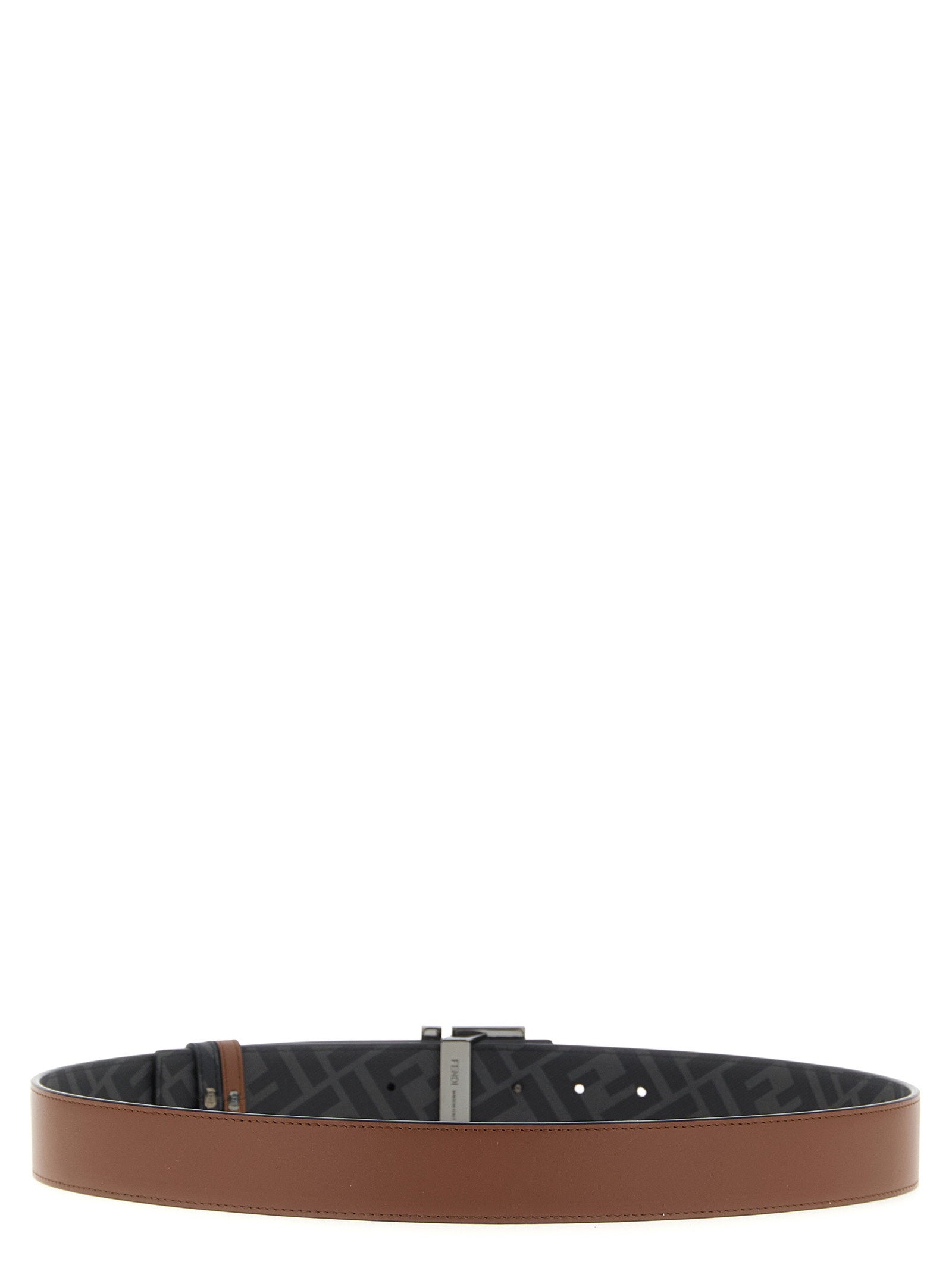 Fendi Men's Squared Ff Reversible Belt