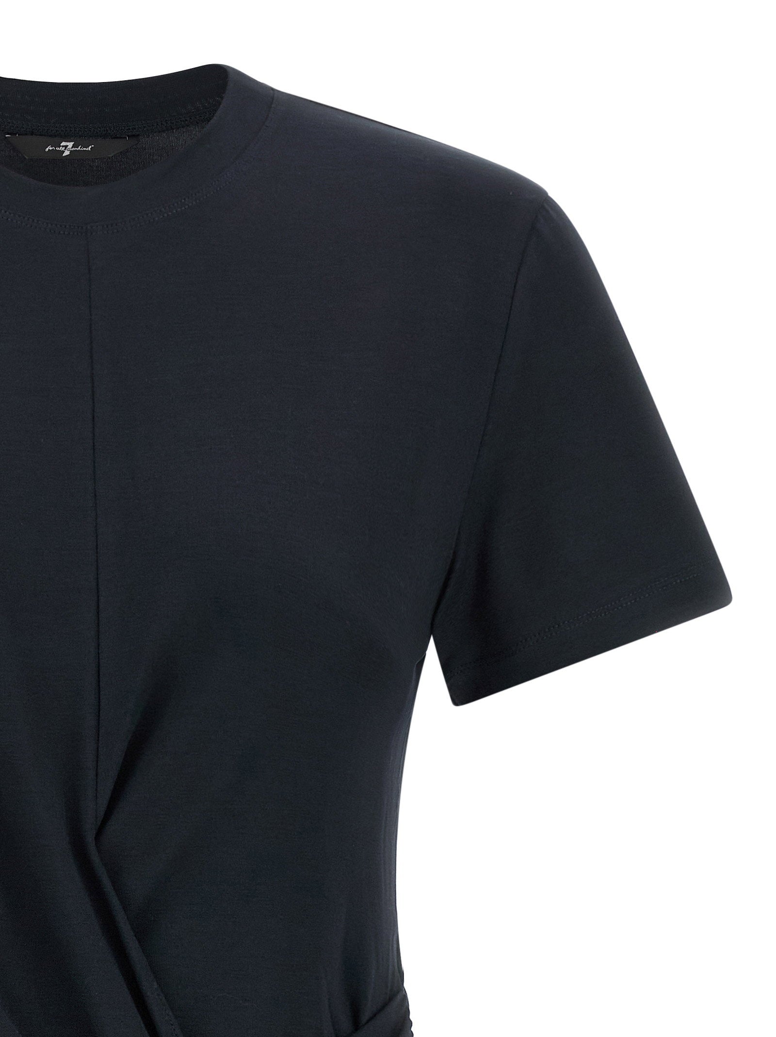 7 For All Mankind Women's Fitted Twist T-Shirt