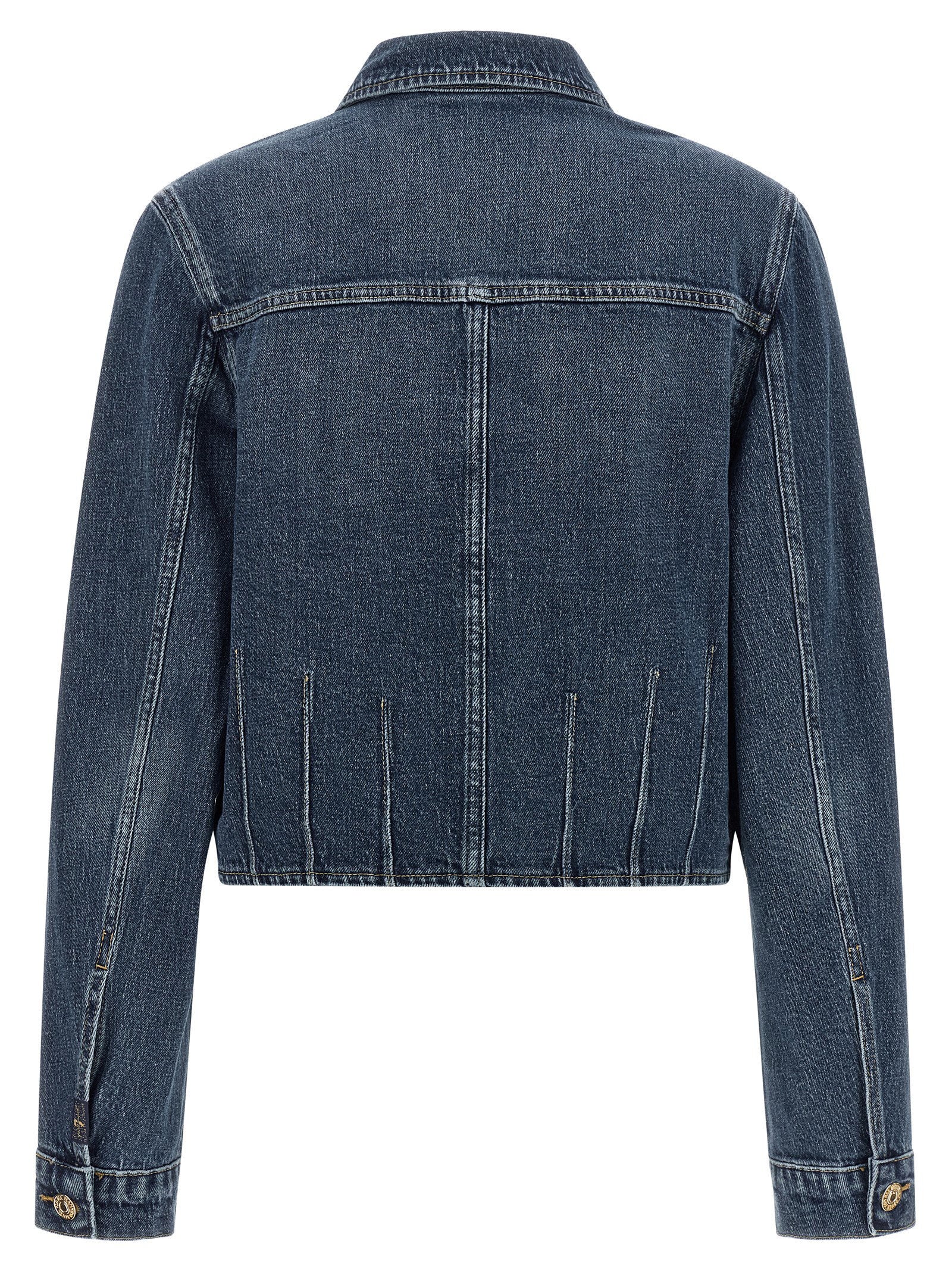 7 For All Mankind Women's Darted Shrunken Jacket