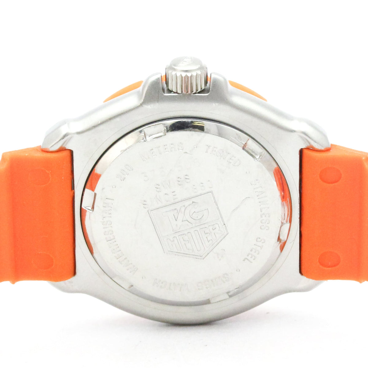 Tag Heuer Formula 1 Lady Stainless Steel And Rubber Watch (Pre-Owned)