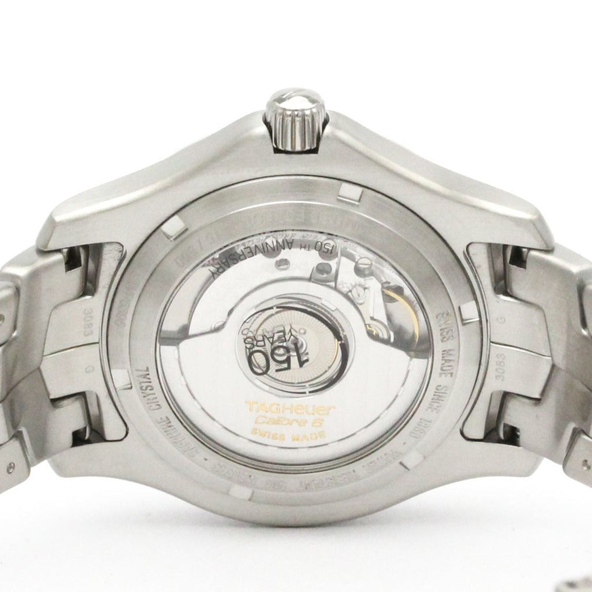 Tag Heuer Link Gmt Automatic Stainless Steel Watch (Pre-Owned)