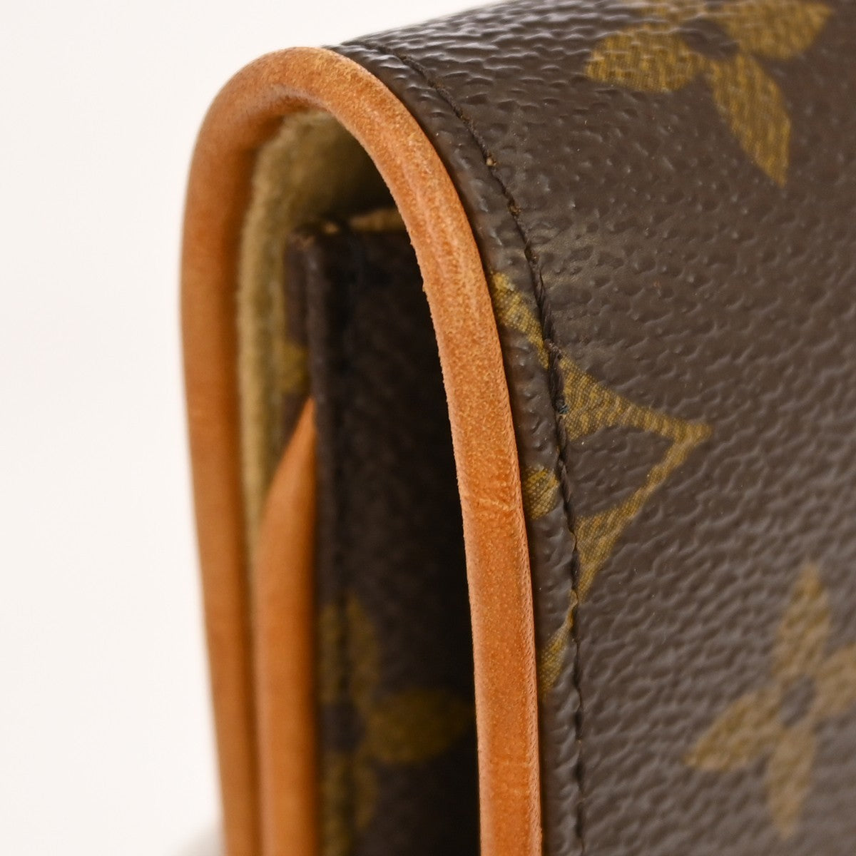 Louis Vuitton Twin Monogram Canvas Brown Canvas Clutche & Pouche Bag (Pre-Owned)