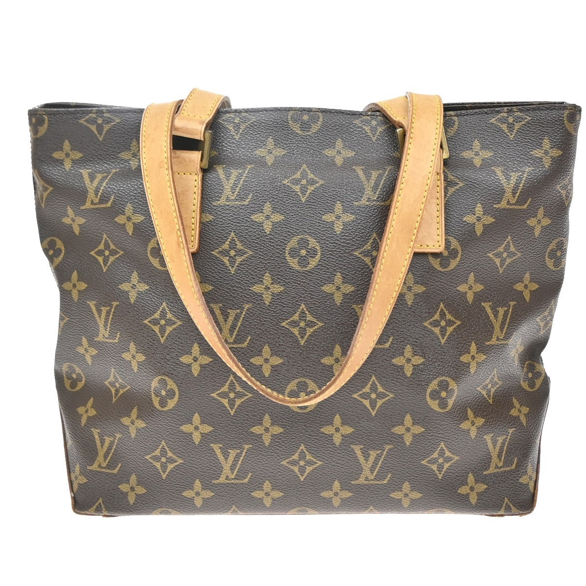 Louis Vuitton Cabas Piano Monogram Canvas Brown Canvas Tote Bag Bag (Pre-Owned)