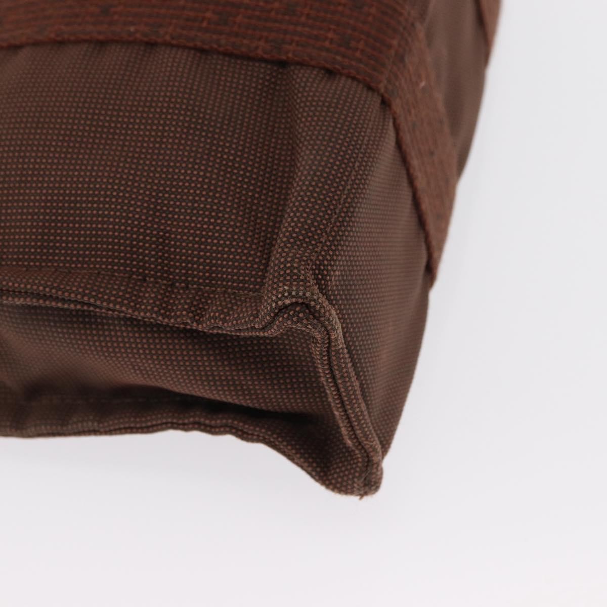 Hermes Fourre-Tout Herline Canvas Brown Canvas Tote Bag Bag (Pre-Owned)