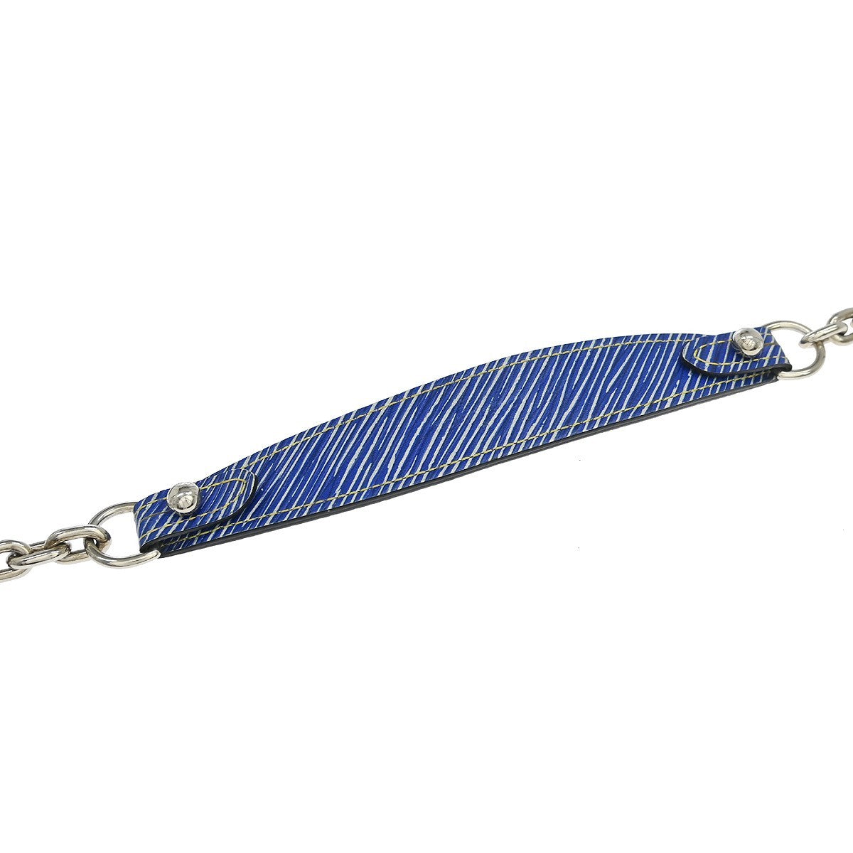 Louis Vuitton Twist Chain Limited Edition Azteque Epi Leather Blue Leather Shoulder Bag Bag (Pre-Owned)