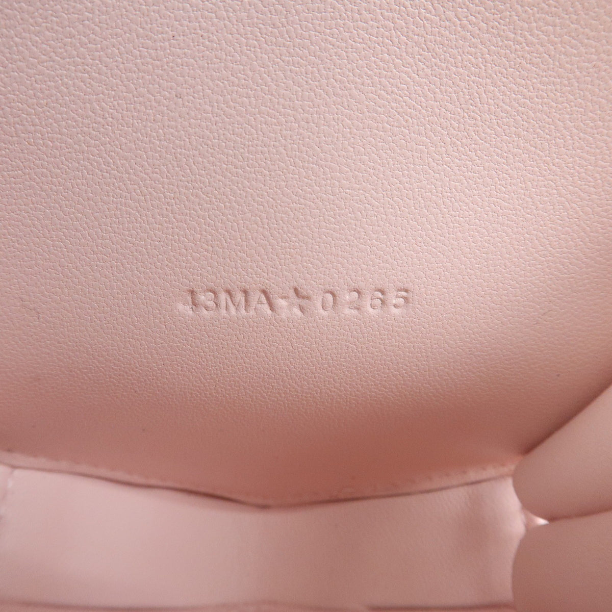 Christian Dior Dioramour Caro Heart Pouch With Chain Cannage Quilt Calfskin Pink Leather Clutche & Pouche Bag (Pre-Owned)